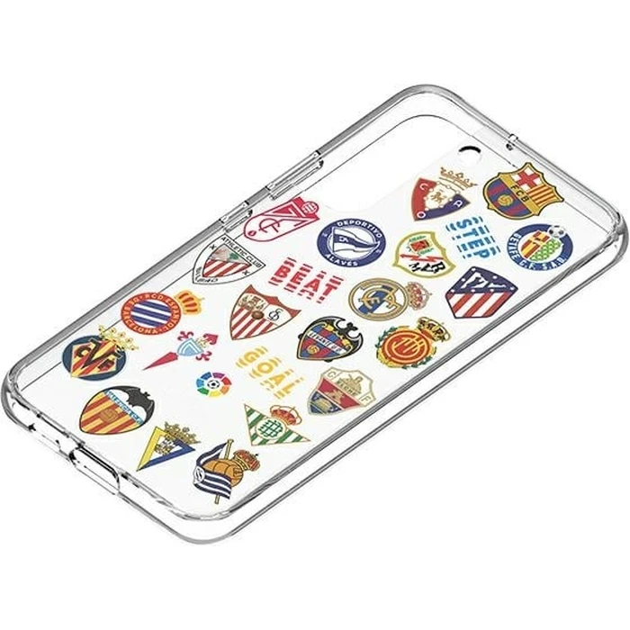 Samsung Galaxy S22+ Plus GP-TOU021HOLTW to Frame Cover Laliga white