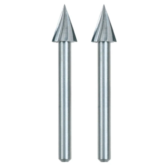 Dremel Cutter/Burr Set for Metal/Wood/Plastic, 2 pcs (MPN: 26150125JA)