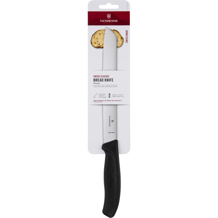 Victorinox Swiss Classic Μαχαίρι Ψωμιού από Ανοξείδωτο Ατσάλι 21cm 6.8633.21B