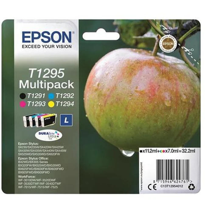 Μελάνι Epson T1295 C13T12954012 Multipack