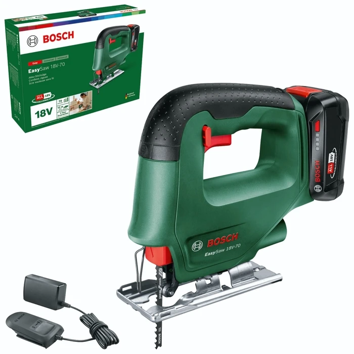 Bosch EasySaw Cordless Jigsaw 18V 1x2Ah (0603012002)