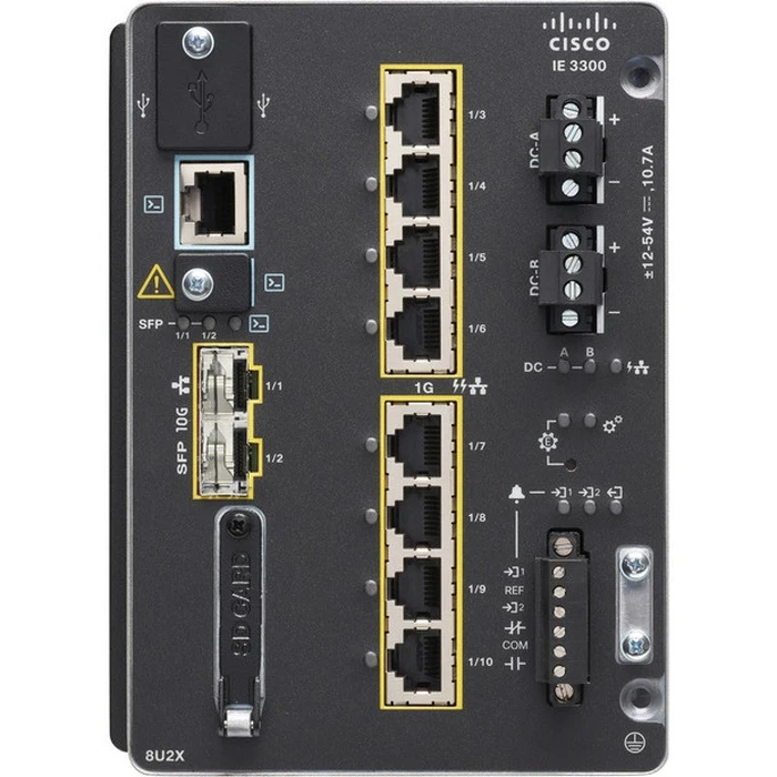 Network Switch Cisco Catalyst Ie3300 W/ 8 Ge Copper