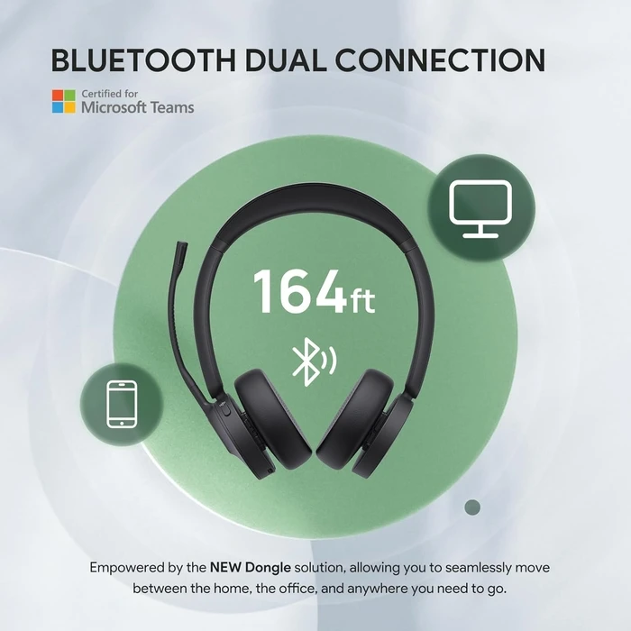 Ακουστικά VoIP Yealink Bluetooth BH70 Dual Stereo