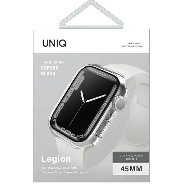 UNIQ Legion case Apple Watch 4/5/6/7/8/9/SE 44/45mm transparent/clear