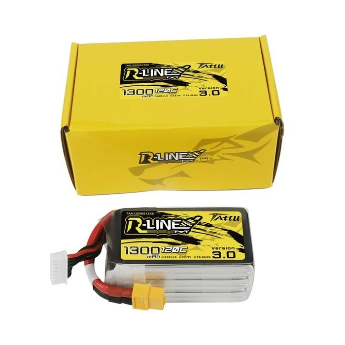 Μπαταρία Tattu R-Line Version 3.0 1300mAh 22.2V 120C 6S1P XT60 