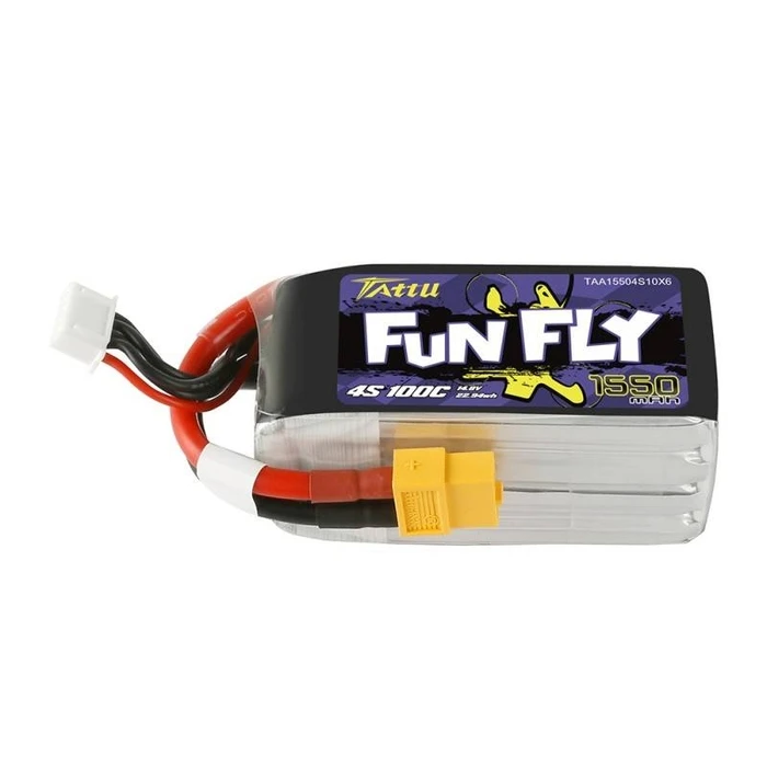 Μπαταρία Tattu Funfly 1550mAh 14,8V 100C 4S1P