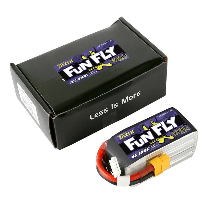 Μπαταρία Tattu Funfly 1550mAh 14,8V 100C 4S1P