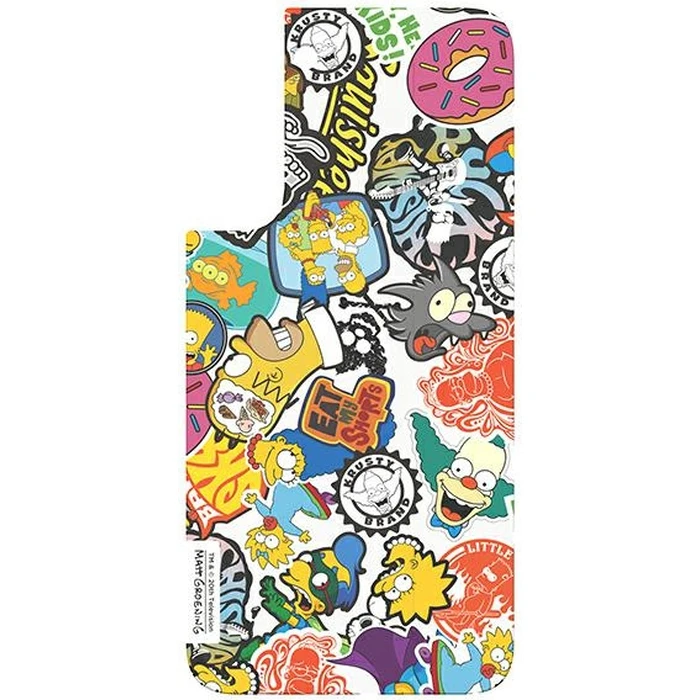 Samsung Galaxy S22+ Plus GP-TOU021HOQYW to Frame Cover Case Simpsons Faces