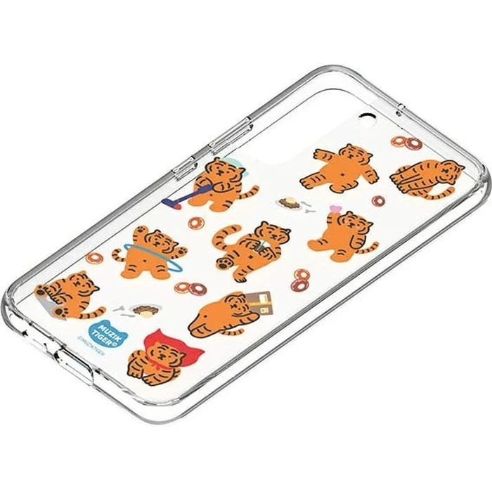 Samsung Galaxy S22+ Plus GP-TOU021HOTOW to Frame Cover Case Muzik Tiger