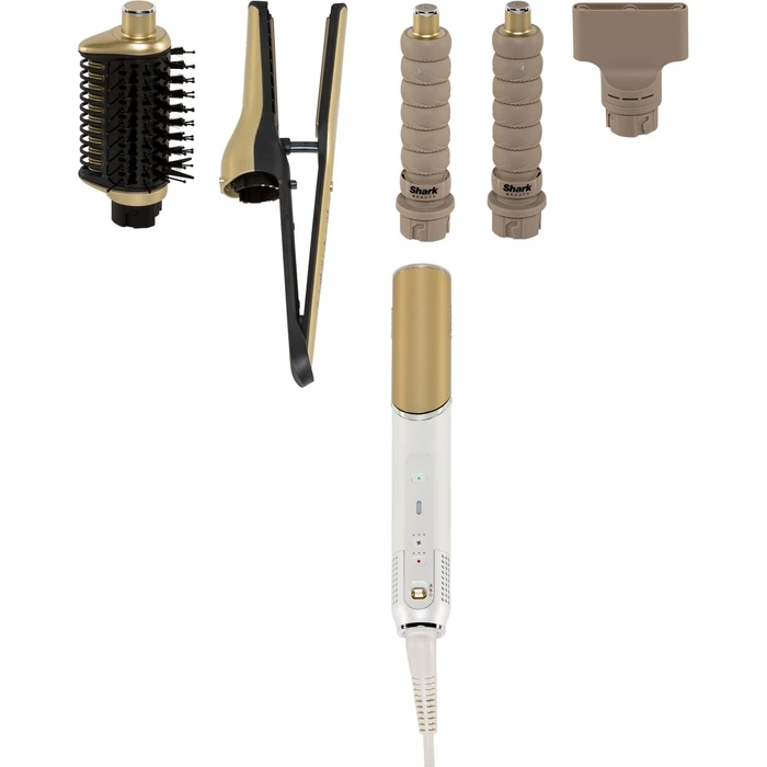 Shark Glam Straight & Waves Ceramic Hot Air Brush HD6041SEU