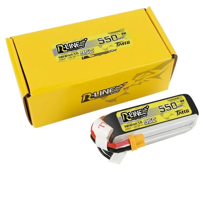 Μπαταρία Tattu R-Line 550mAh 14.8V 95C 4S1P