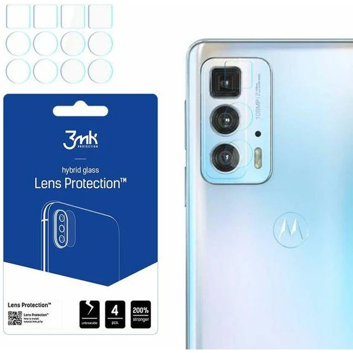 3MK Lens Protection Motorola Edge 20 [4 PACK]