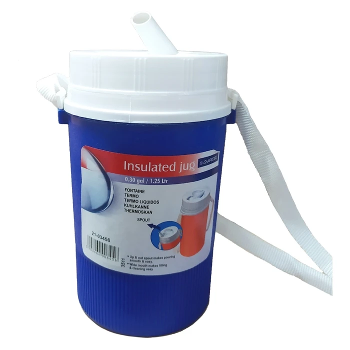 CAMPCOOL Thermos 1.25 L with Carrying Strap