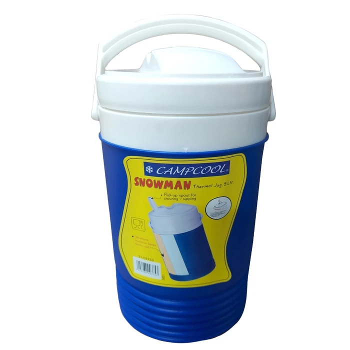 CAMPCOOL Thermos 5 L with Tap & Carrying Handle