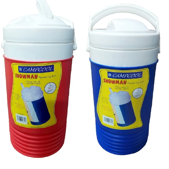 CAMPCOOL Thermos 5 L with Tap & Carrying Handle