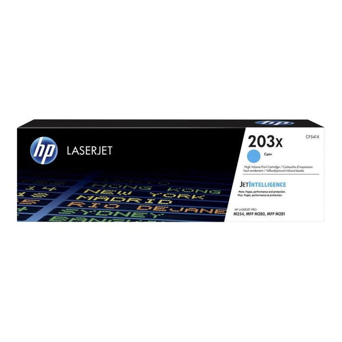 Toner HP 203X - High Yield - Cyan - Original - LaserJet (CF541X)