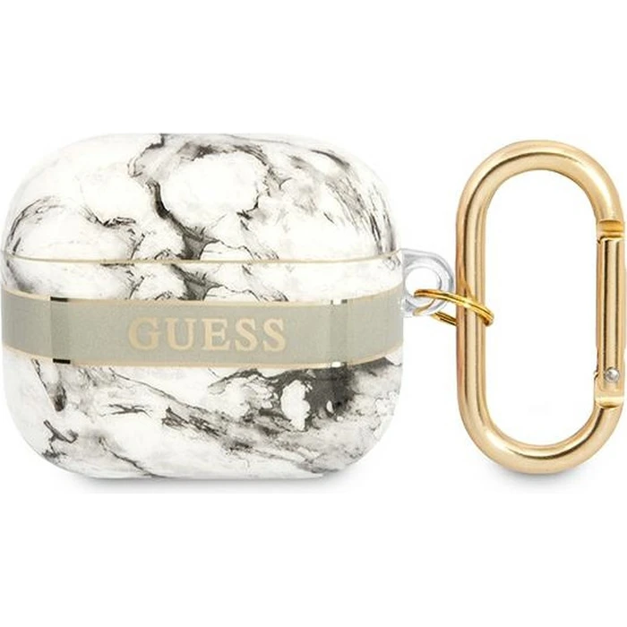 Guess GUA3HCHMAG Apple AirPods 3 grey Marble Strap Collection