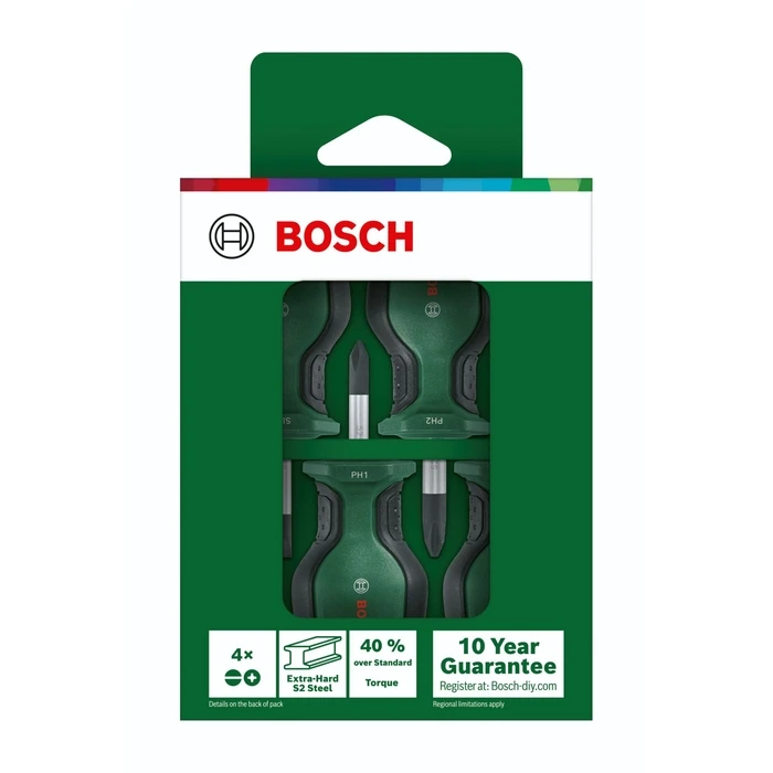 Bosch Set of 4 Screwdrivers 1600A032UJ