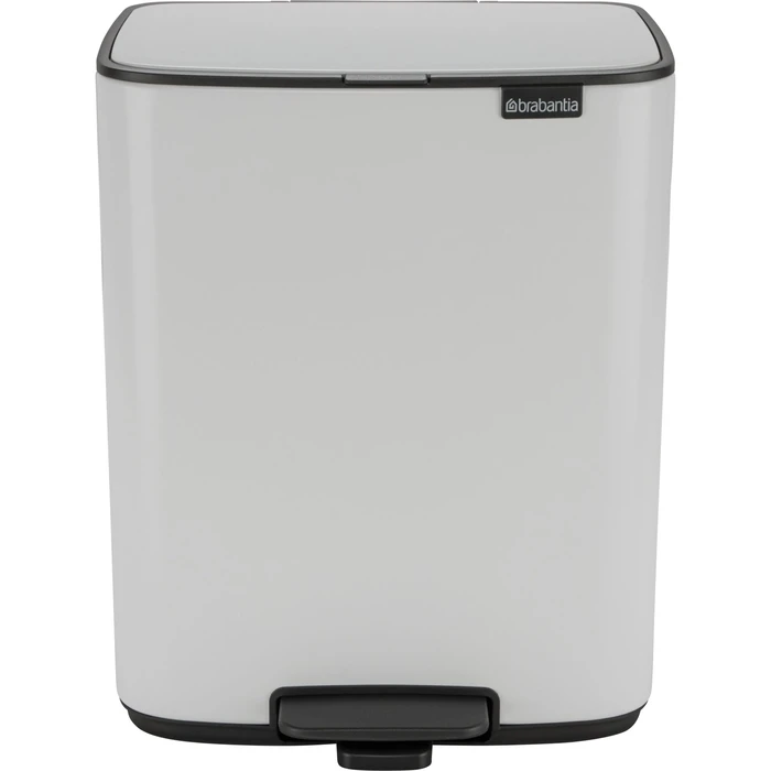 Brabantia Plastic Pedal Bin 12 L White