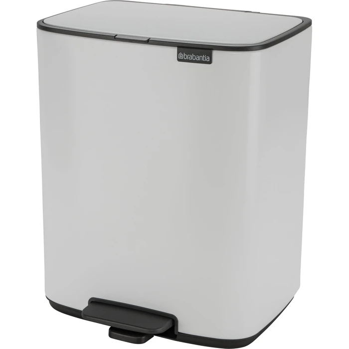 Brabantia Plastic Pedal Bin 12 L White