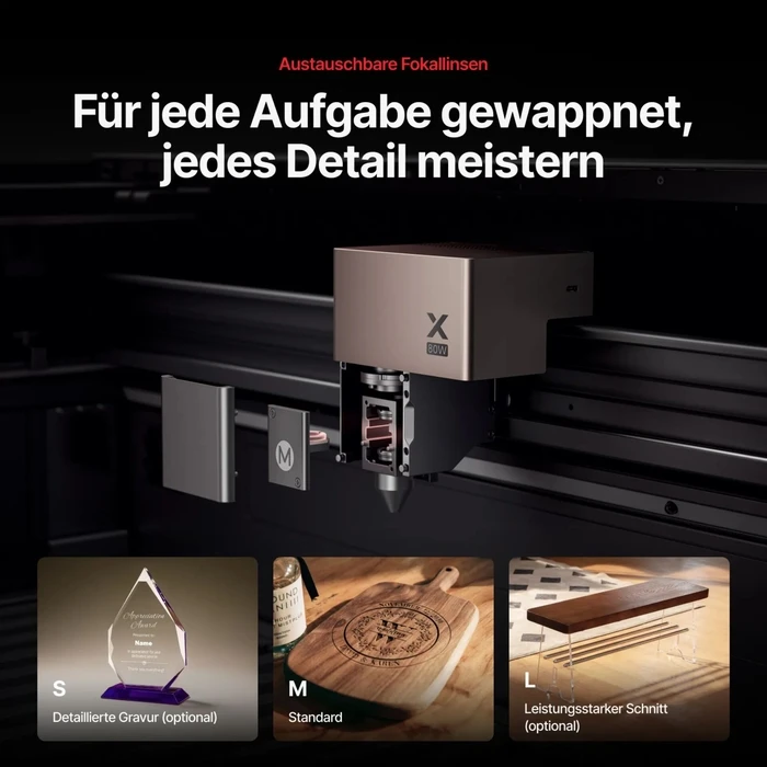 xTool P3 80W Λέιζερ Χαράκτης CO2