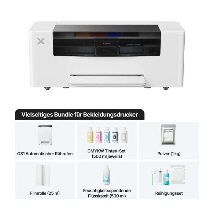 xTool Apparel Printer incl. Oven - Ready2Use