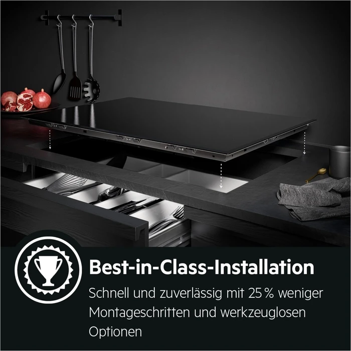 AEG Induction Hob Built-in Autark Cooktop TII84B10FZ (81 x 52 cm)