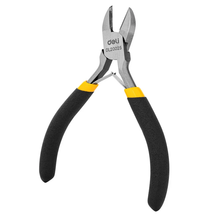 Πλαγιοκόφτης Deli Mini Pliers 5" EDL20025 (yellow)