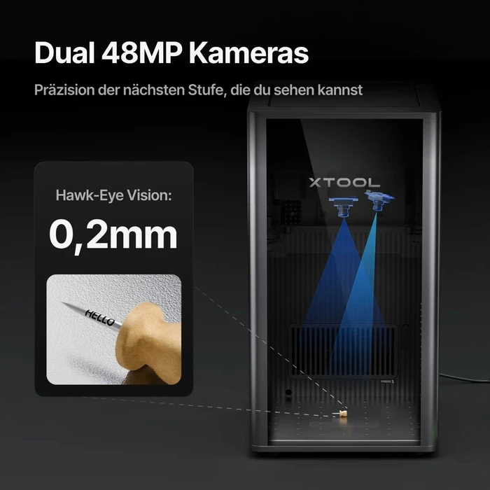 xTool F2 Ultra – xTool 60W MOPA Laser Engraver for Wood, MDF, Leather, Acrylic (Plexiglass)