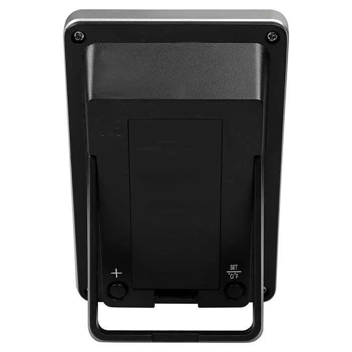 Θερμόμετρο - Υγρασιόμετρο Life WES-100 Thermometer/hygrometer Black with clock