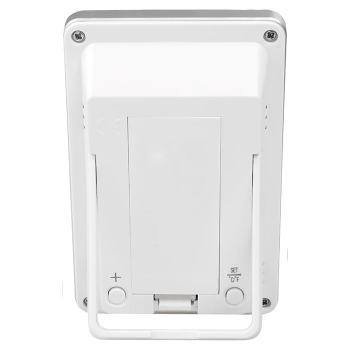 Θερμόμετρο Life Itemp White With Clock Wes-101