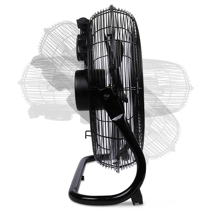 Ανεμιστήρας Δαπέδου Life Σε Μαύρο Χρώμα, 100W