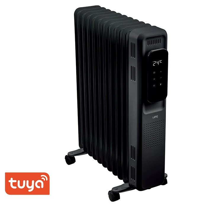 Καλοριφέρ Λαδιού Life TUYA Smart Wi-Fi με 11 φέτες μεγάλου μεγέθους, 2500W