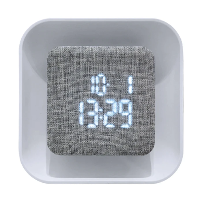 Ψηφιακό Ρολόι / Ξυπνητήρι Life με υφασμάτινη οθόνη LED και φωτάκι νυκτός