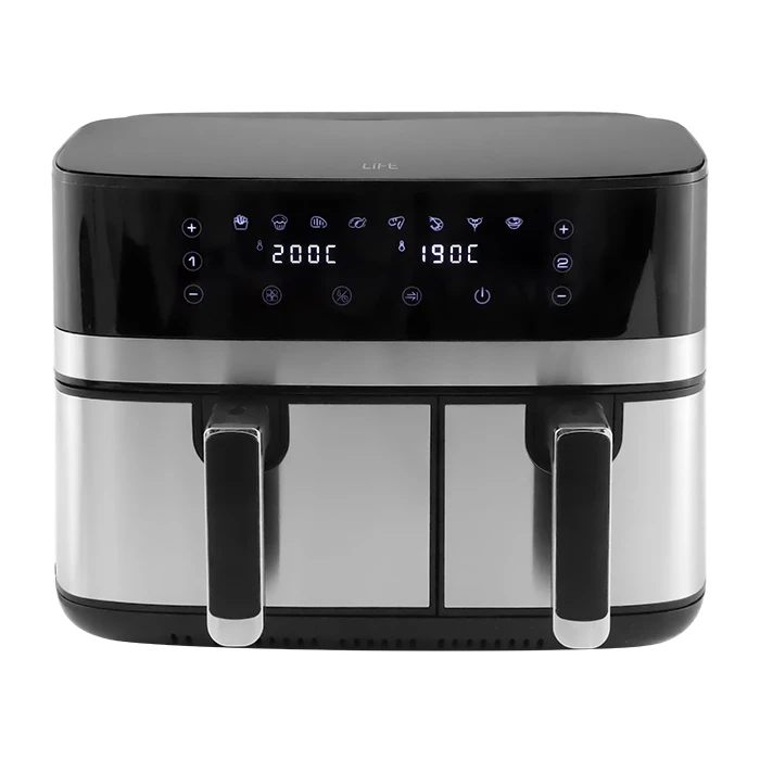 Air Fryer Διπλή 8.6l, 2700w
