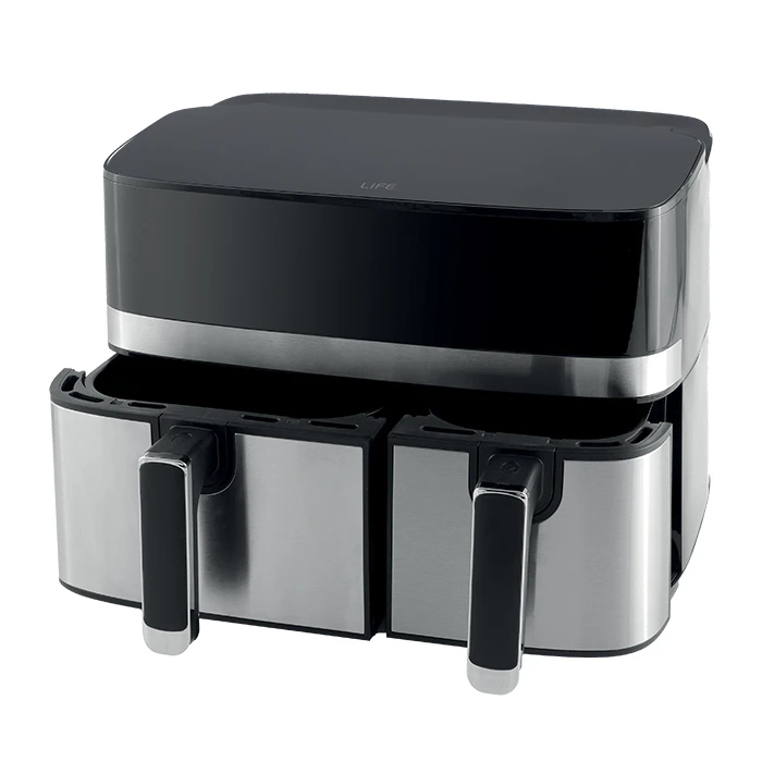 Air Fryer Διπλή 8.6l, 2700w