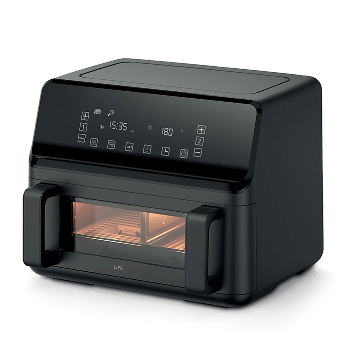 Φριτέζα Αέρος Life 2 σε 1, Διπλή και Μονή 9L, 2700W