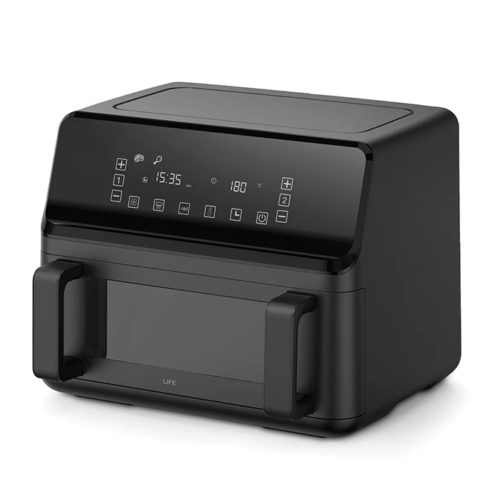Φριτέζα Αέρος Life 2 σε 1, Διπλή και Μονή 9L, 2700W