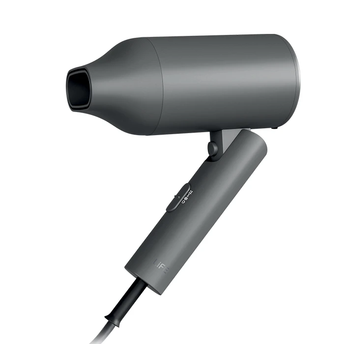 Πιστολάκι Μαλλιών Life με αναδιπλούμενη λαβή, push και λειτουργία ιονισμού, 2000W