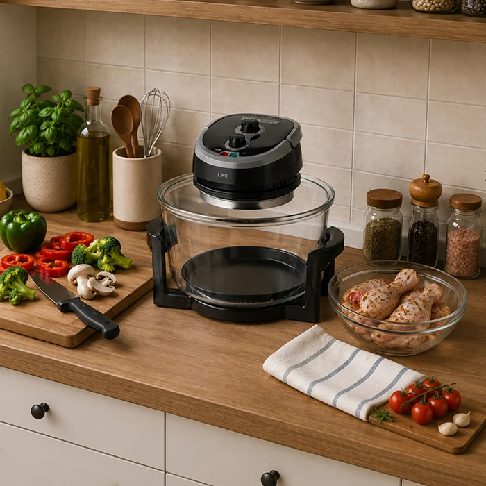 LiFE ROBOTAKI 12L Halogen Convection Oven 1400W