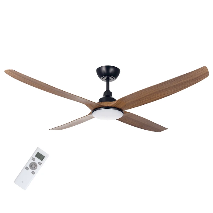 LiFE GRANDE APELIOTES NATURE 56-inch (142 cm) DC Ceiling Fan with LED Light and Remote, 38W