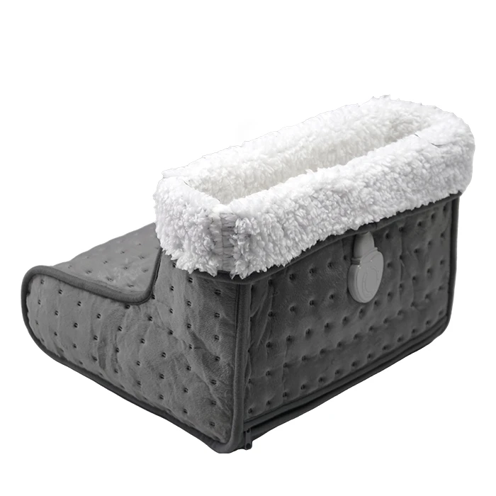 LiFE Ηλεκτρική Θερμοφόρα Ποδιών HAPPY FEET Wellness Series 30x30εκ. (Γκρί)