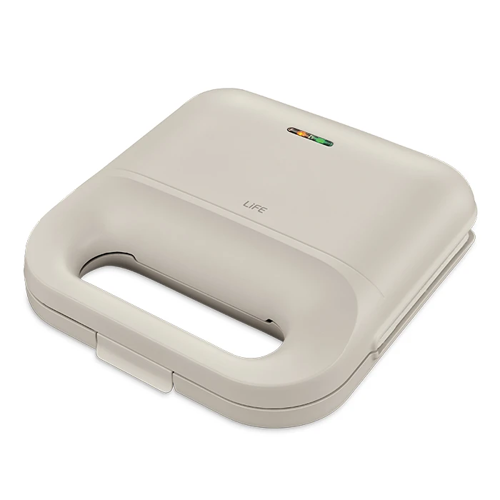 LiFE BODEGA Warm Grey Series Sandwich Grill / Panini Press - Removable Plates, 750W
