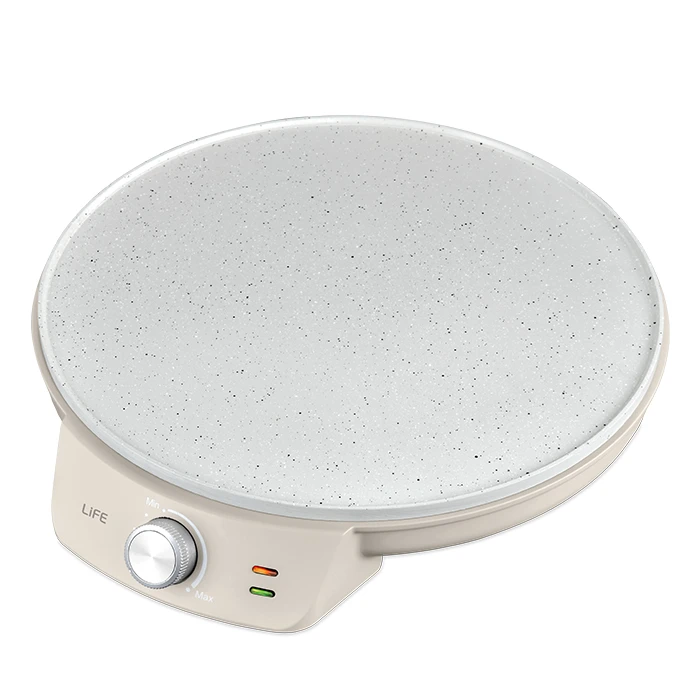 LiFE TERRAZZO Warm Grey Series Crepe Maker 30 cm 1200W