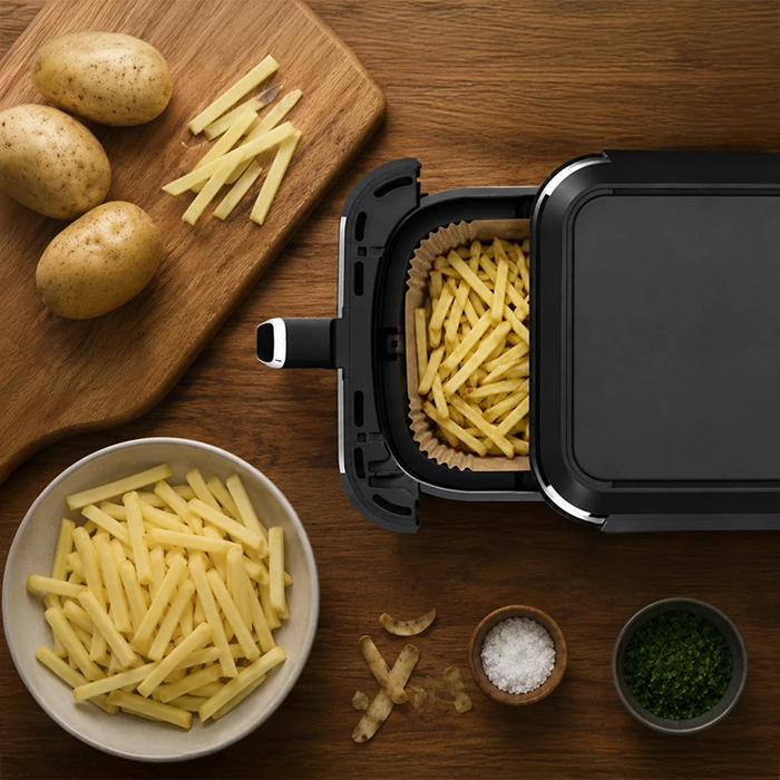 LiFE Non-stick Parchment Sheets for Air Fryer 20x20 cm