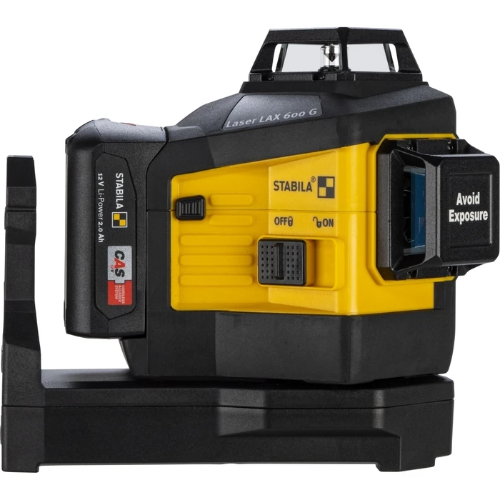 Stabila LAX 600 G Self-Leveling Green Beam Line Laser 12V 40m
