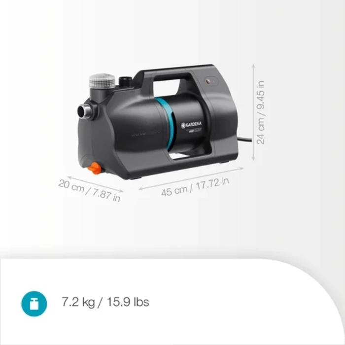 Gardena Ηλεκτρική Αντλία Κήπου 4600 Silent (09070-20)