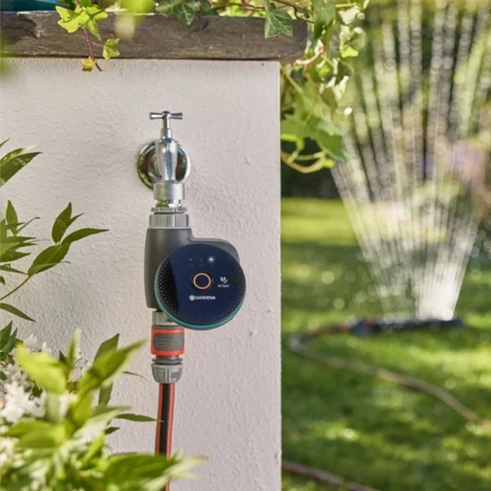GARDENA smart Water Control (19033-20) – Battery Faucet Timer, 1 Outlet