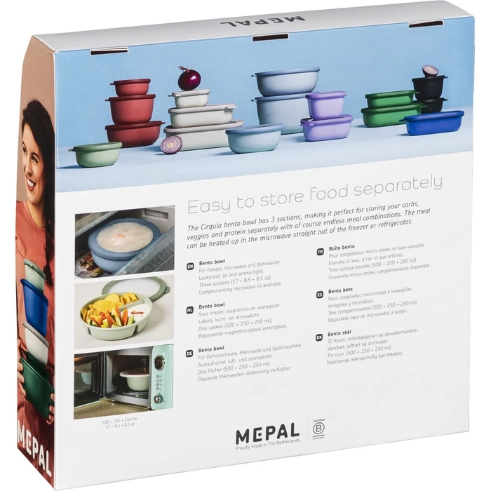 Mepal Plastic Food Container Purple 106219078700