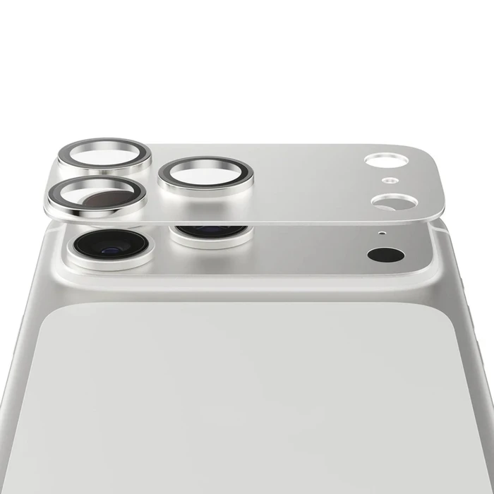 PanzerGlass Camera Protection Tempered Glass Silver for iPhone 17 Pro Max PG12980